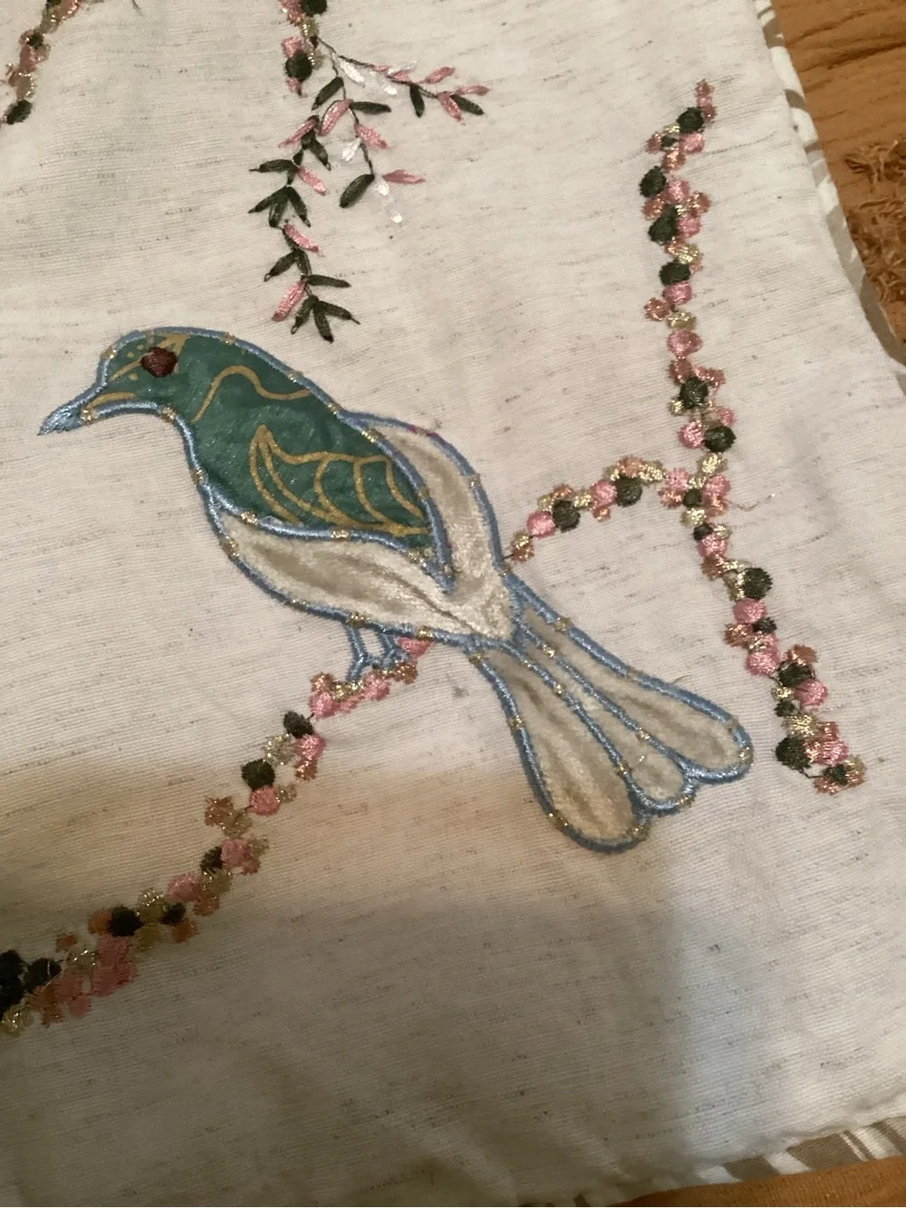 Anthology decorative embroidered